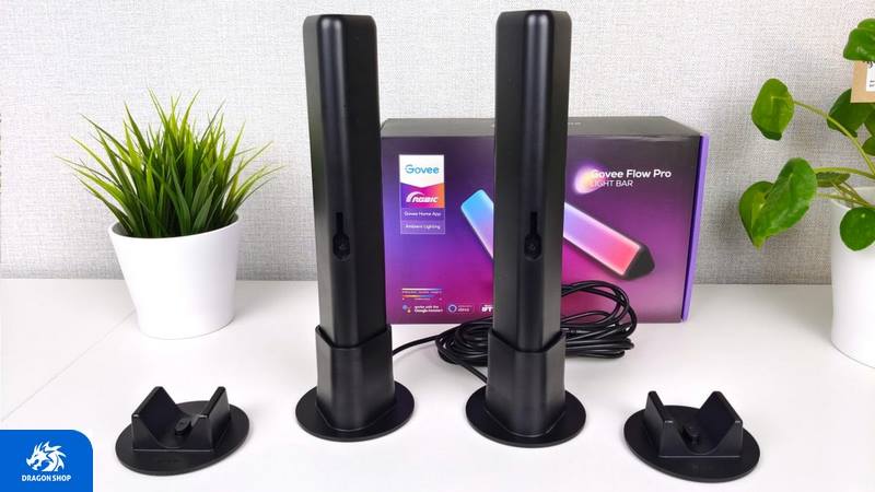 چراغ رومیزی هوشمند گووی Govee Flow Pro Smart LED چراغ رومیزی هوشمند گووی Govee Flow Pro Smart LED