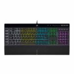 کیبورد گیمینگ کورسیر K55 RGB PRO Rubber dome