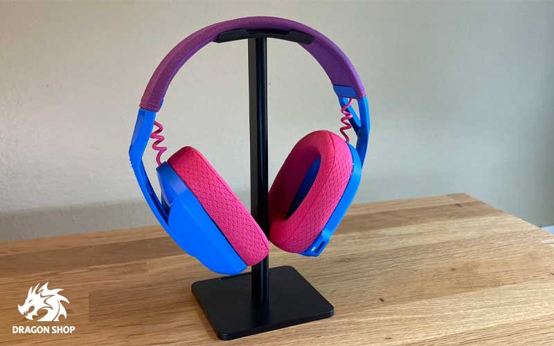هدست بی سیم لاجیتک Headset Logitech G435 Wireless Pink-Blue