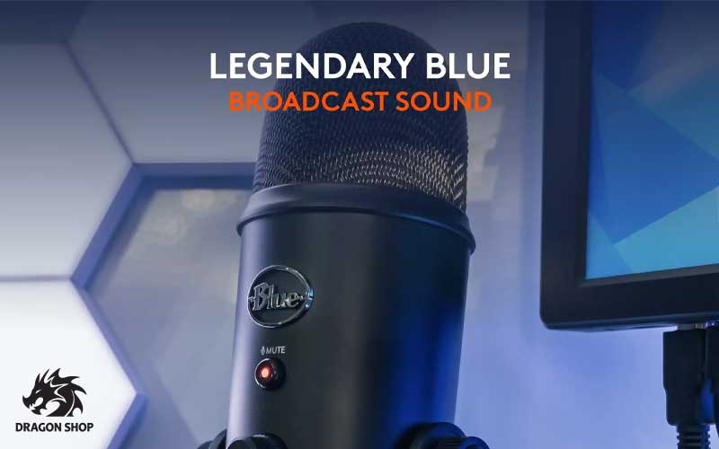 مشخصات خرید میکروفون گیمینگ رومیزی Blue Yeti USB