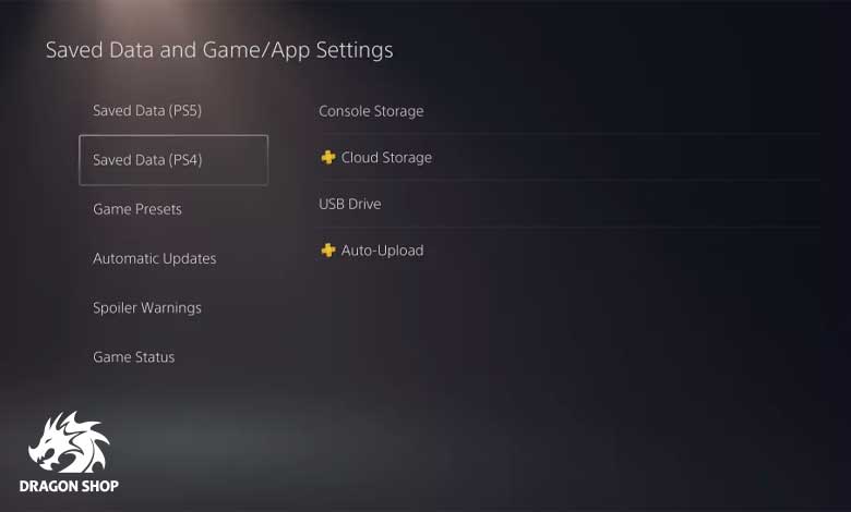 1- ذخیره‌های PS4 را در PS5 از طریق Cloud دانلود کنید