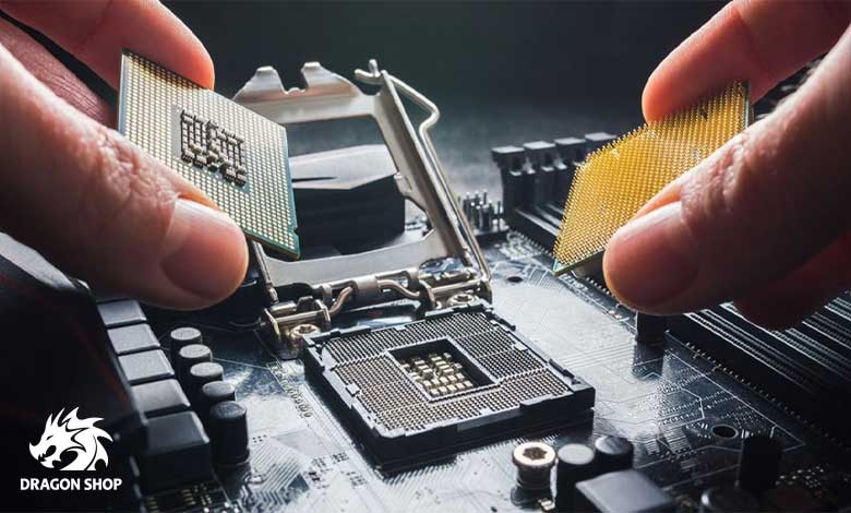 محل نصب CPU کجاست؟ آموزش نصب CPU روی مادربرد