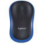ماوس بی‌ سیم لاجیتک Mouse Logitech M185 Blue