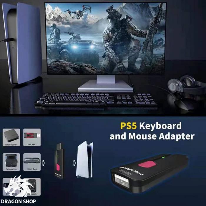 مبدل بیلودر مجیک Beloader Majic PS5 Adapter Keyboard Mouse