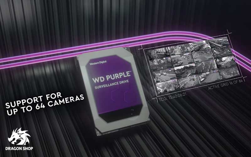 هارد دیسک اینترنال وسترن HDD Western Digital 6TB Purple