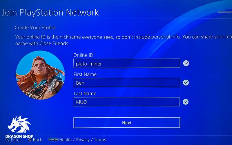 چگونه یک اکانت PSN در PS5 بسازیم؟