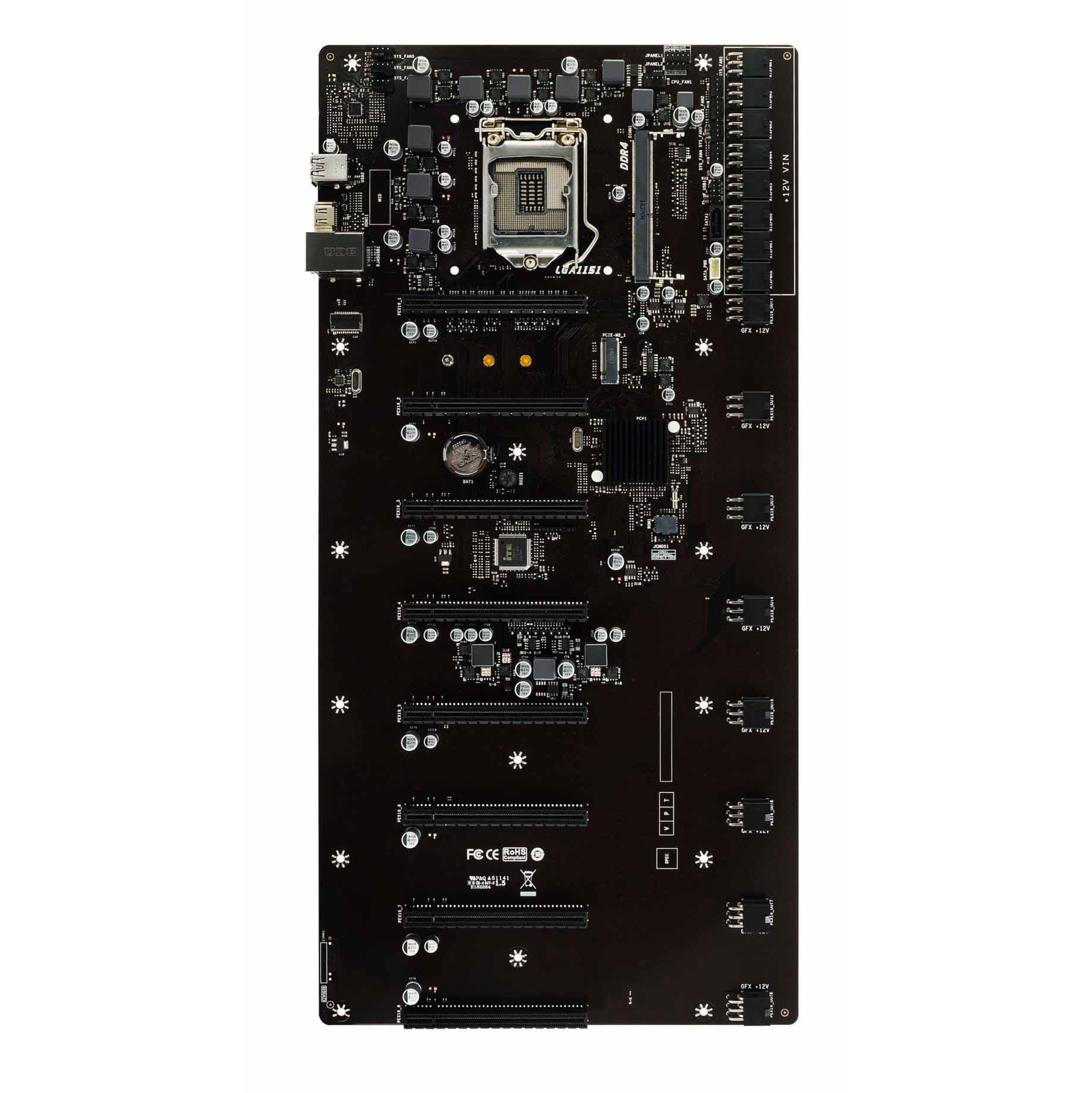 مادربرد مادربرد بایوستار +MotherBoard BIOSTAR TB360 BTC D