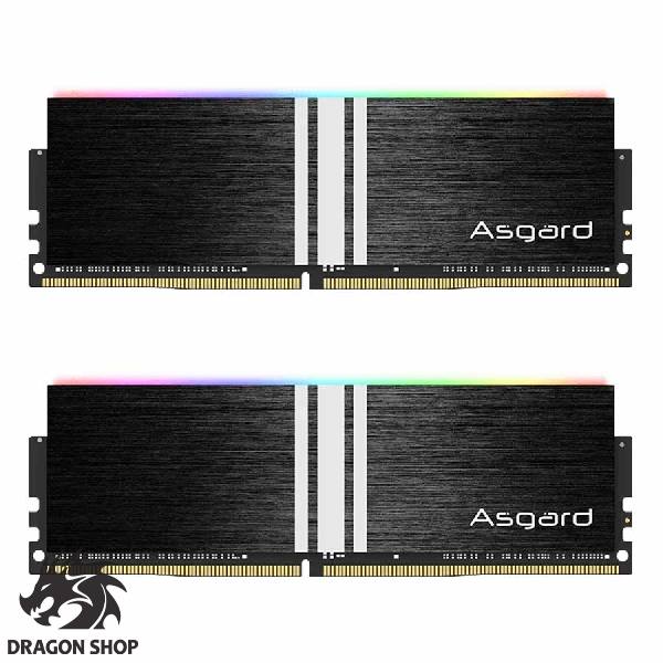 رم ازگارد RAM Asgard Black Knight V1 Dual 32GB 16GBx2 3600MHz DDR4