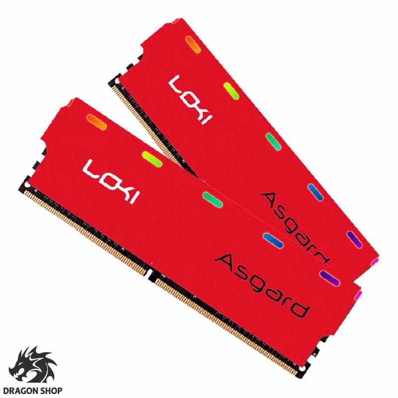 رم ازگارد RAM Asgard Loki W1 Dual 16GB 8GBx2 3200MHz