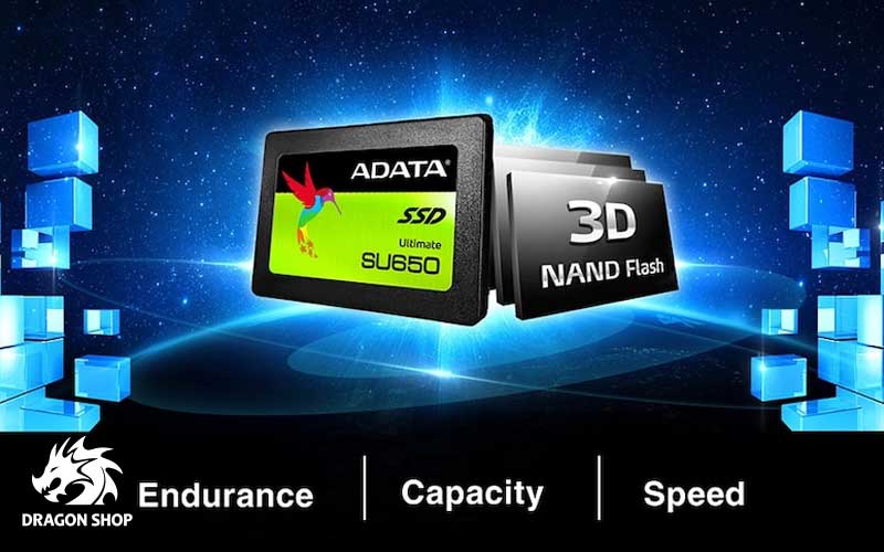 اس اس دی ای دیتا SSD ADATA Ultimate SU650 240GB
