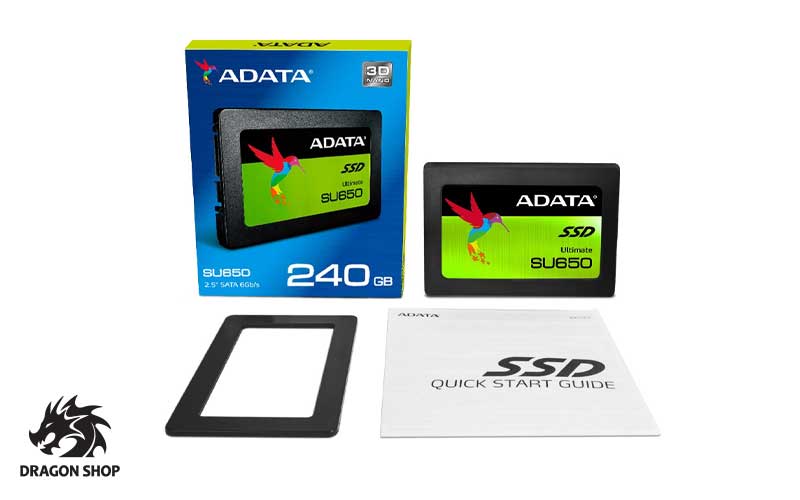 مشخصات خرید اس اس دی ای دیتا SSD ADATA Ultimate SU650 240GB