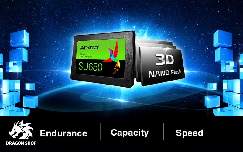آزمایش عملکرد اس اس دی ای دیتا SSD ADATA Ultimate SU650 120GB