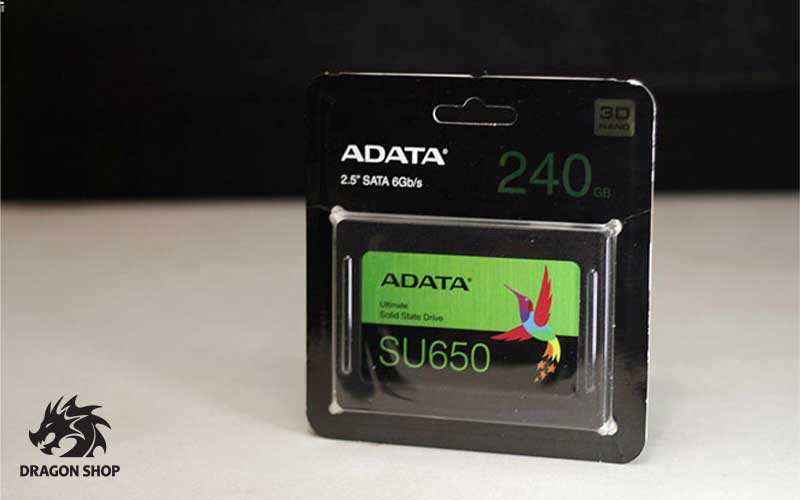 نرم افزار ذخیره سازی اس اس دی ای دیتا SSD ADATA Ultimate SU650 120GB