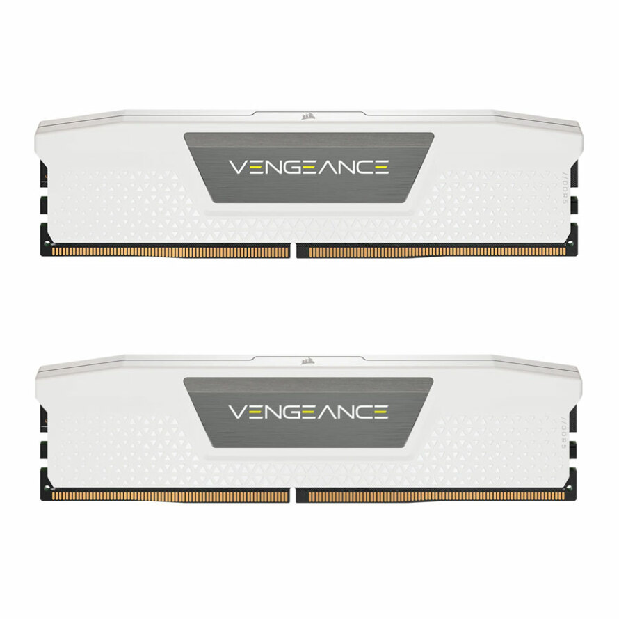 رم کورسیر Vengeance White 32GB 16GBx2 5200MHz CL40 DDR5