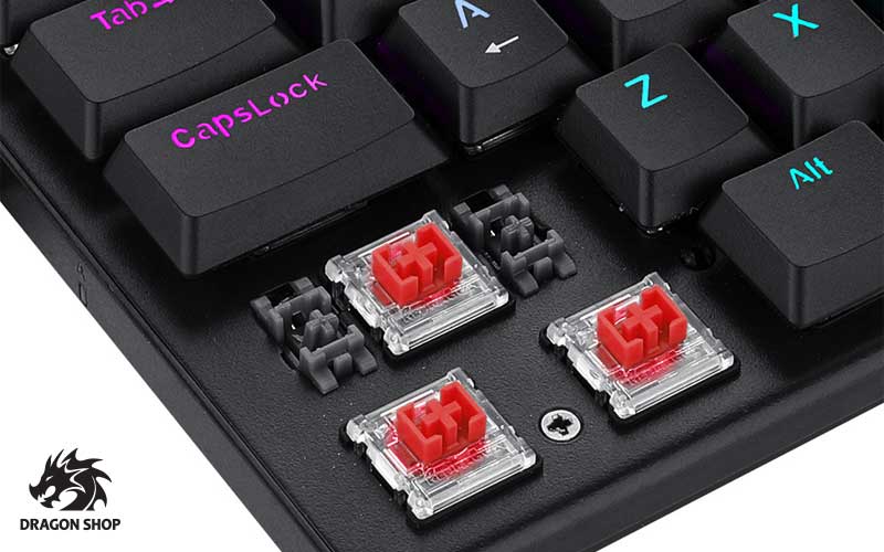 خرید کیبورد گیمینگ ردراگون Keyboard Redragon K614 Anivia Red Switches