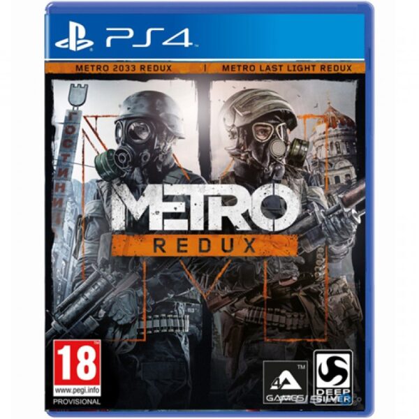 دیسک بازی Metro Redux  برای PS4