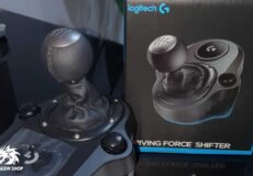 نقد و بررسی دستگاه تعویض دنده لاجیتک Logitech Driving Force Shifter