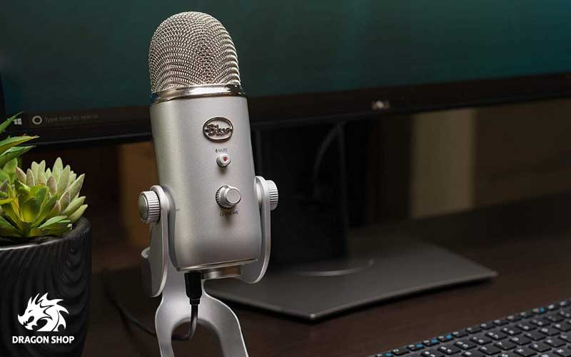 میکروفون بلو Microphone Blue Yeti USB Silver