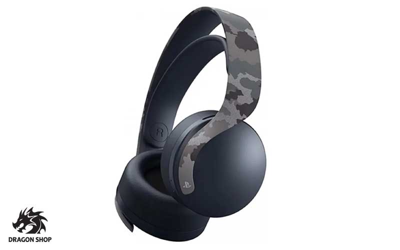 خرید هدست پلی استیشن PlayStation5 Pulse 3D Wireless Headset Grey Camouflage 5