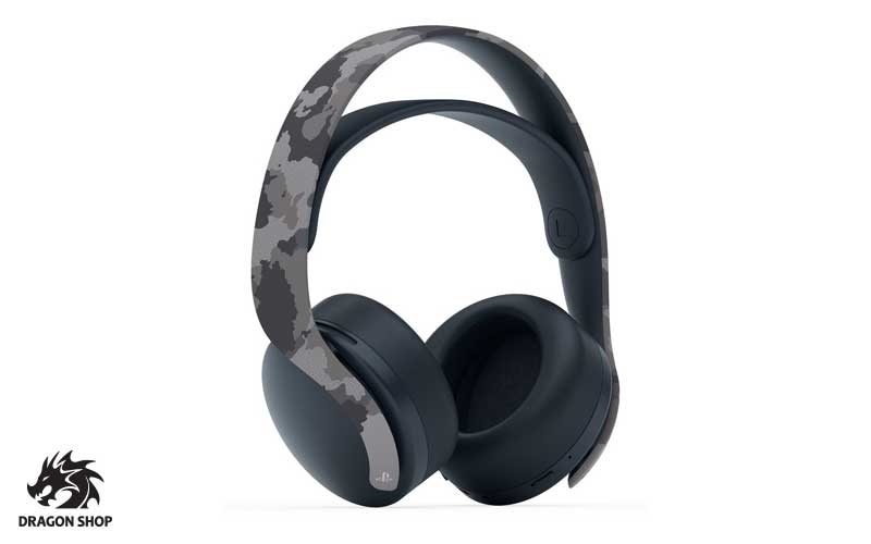 هدست پلی استیشن PlayStation5 Pulse 3D Wireless Headset Grey Camouflage 5