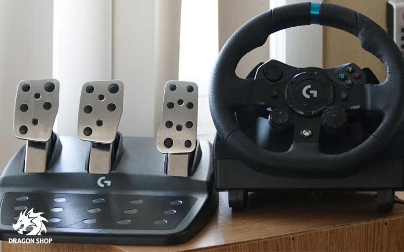 معرفی فرمان بازی لاجیتک Logitech G923 Driving Force Playstation