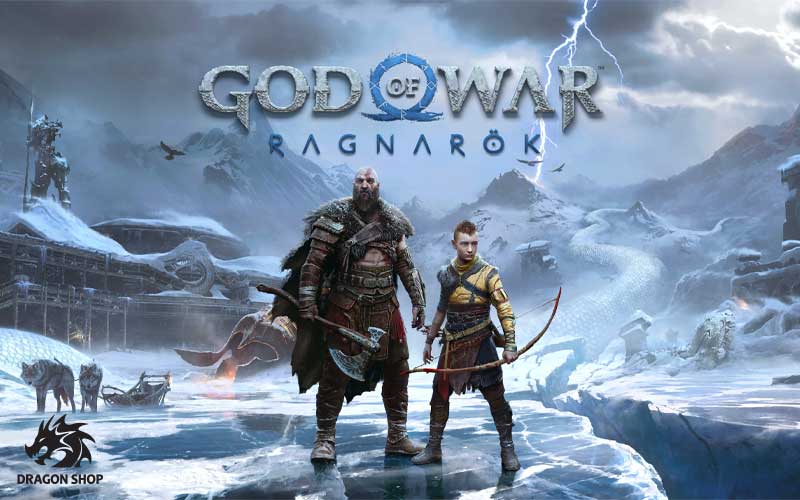 خرید دسته PlayStation 5 DualSense God of War Ragnarok Limited Edition PS5