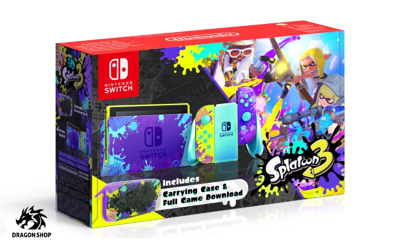 مشخصات خرید کنسول بازی نینتندو سوییچ NINTENDO SWICH OLED Splatoon 3 Limited Edition