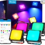 چراغ 4 تایی هوشمند گووی Govee Outdoor Lights RGBIC