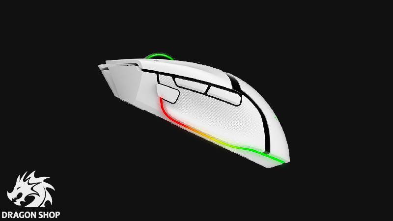 موس گیمینگ ریزر Mouse Razer Basilisk v3 Pro White