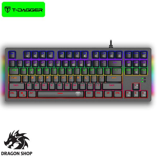 کیبورد گیمینگ تی دگر Keyboard T-Dagger Bali T-TGK311