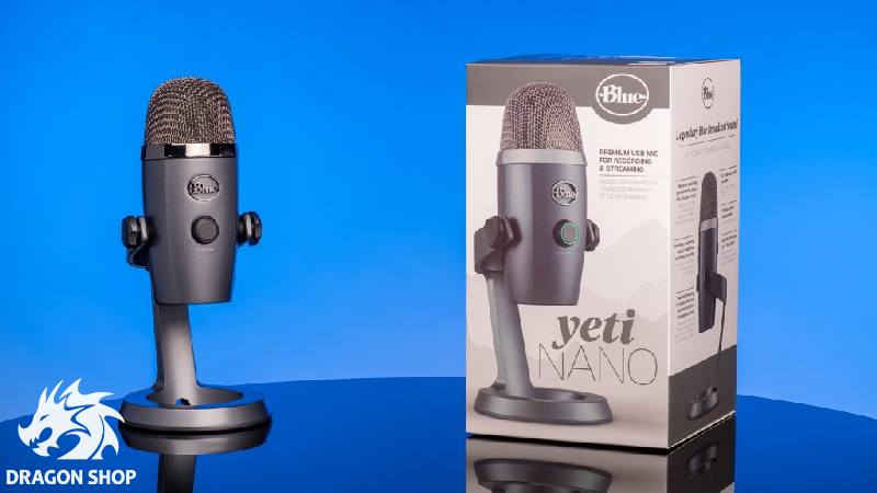میکروفون بلو کاندنسر Microphone Blue Yeti Nano Gray
