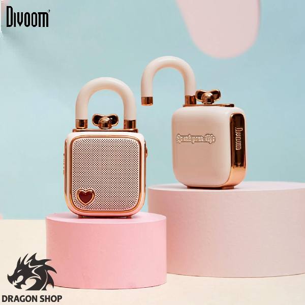 اسپیکر بلوتوثی Divoom Love lock Mini Pink