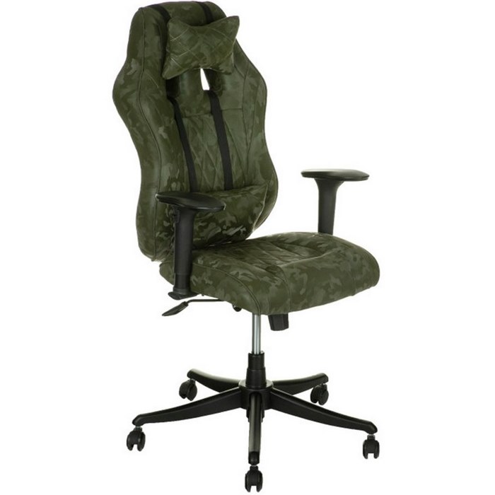 صندلی گیمینگ بامو طرح چریکی سبز Gaming Chair Bamo G2021 Camo Green