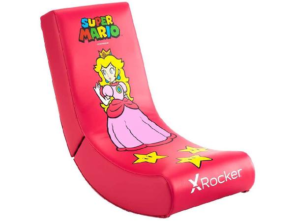 صندلی گیمینگ ایکس راکر X Rocker Nintendo All Star Peach VIDEO