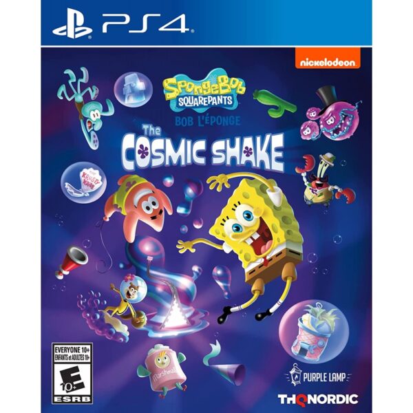 دیسک بازی Spongebob Squarepants Cosmic Shake برای PS4