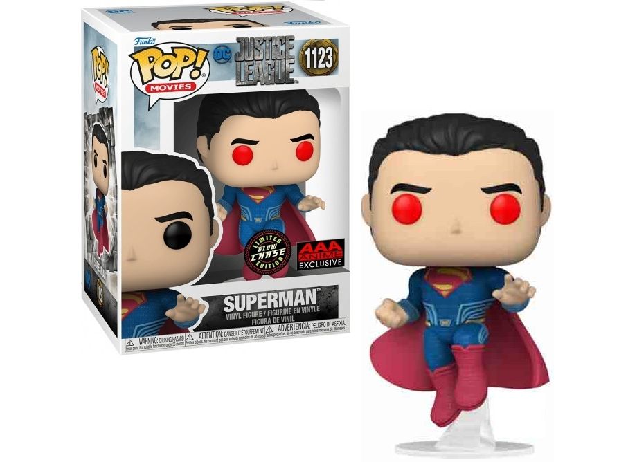 عروسک POP! -اکشن فیگور اسپشیال 9 سانتی فانکو پاپ سوپر من Chase