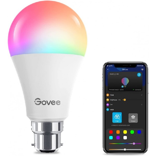 لامپ گووی Govee B22 RGBWW Smart Light Bulb