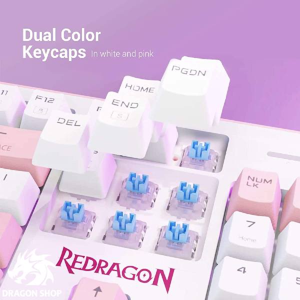 کیبورد ردراگون Keyboard Redragon Hades X K623-W1B