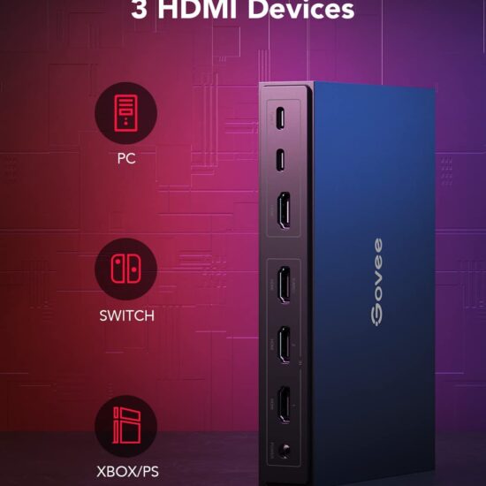 خرید کیت نور پردازی گووی Govee Ai Gaming Sync Box Kit با بهترین قیمت