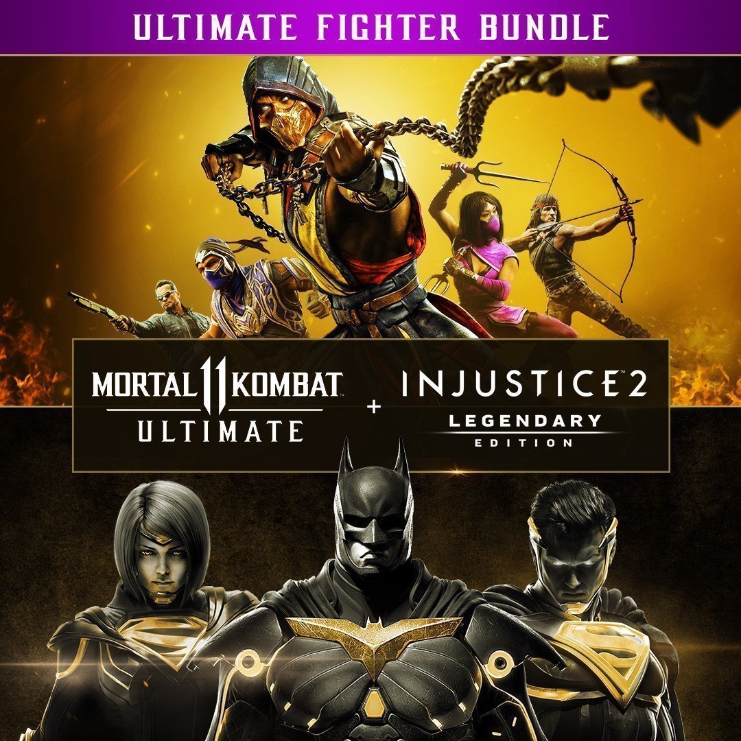 اكانت Mortal Kombat 11 ULT + Injustice 2 LE PS5 ظرفيت دوم