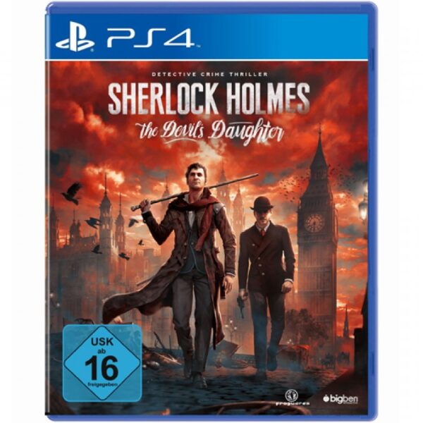 دیسک بازی Sherlock Holmes Devil's Daughter PS4