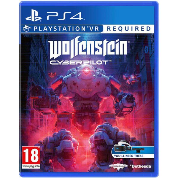 دیسک بازی Wolfenstein Cyberpilot PS4