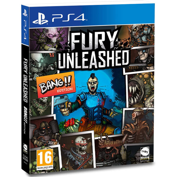 دیسک بازی Fury Unleashed BANG Edition PS4