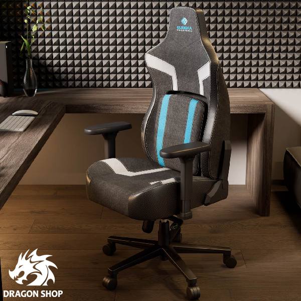 صندلی گیمینگ یوریکا Gaming Chair Eureka Python II Blue