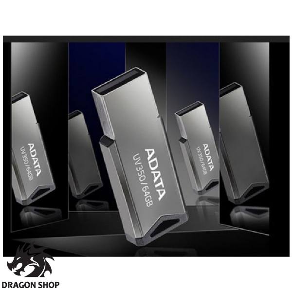 فلش مموری ای دیتا Flash Memory Adata UV350 Black 64GB