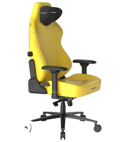 صندلی گیمینگ Dxracer Craft Series 2023 XL Yellow