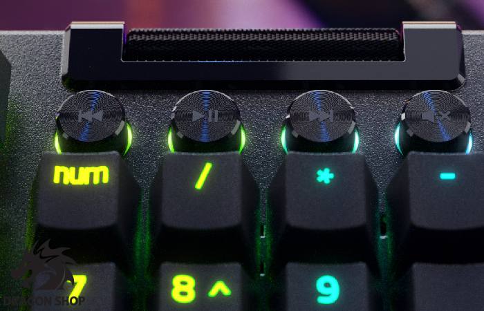 کیبورد Keyboard Razer BlackWidow V4 Pro Green SW