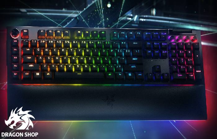 کیبورد Keyboard Razer BlackWidow V4 Pro Yellow SW