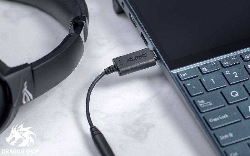 اداپتور ASUS AI Noise-Canceling Mic Adapter with USB-C