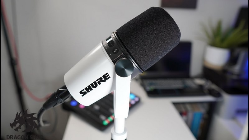 میکروفن شور Shure MV7 White Noir